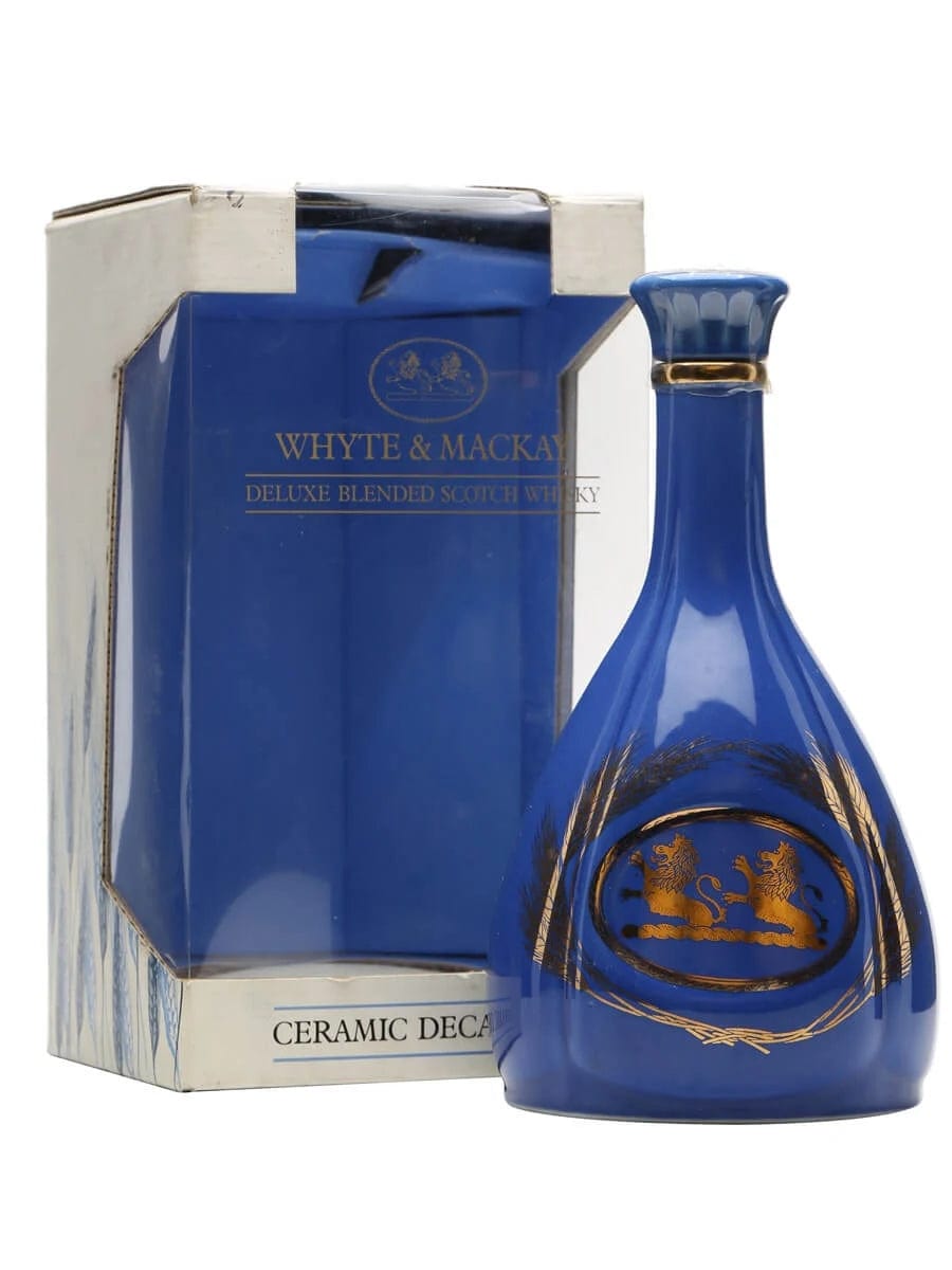 Whyte & Mackay Deluxe Blended Scotch Whisky Ceramic Decanter 75cl