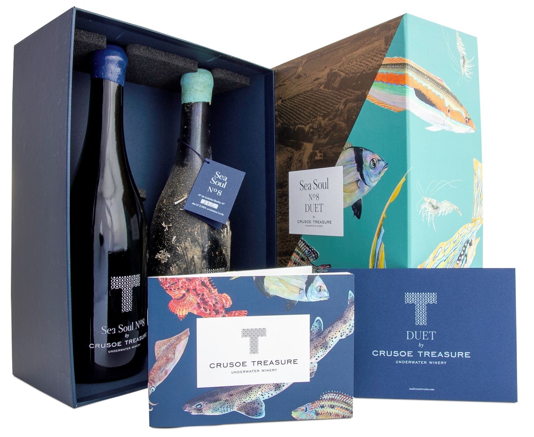 Crusoe Treasure Sea Soul No.8 Duet Red Wine 2x75cl, Threshers