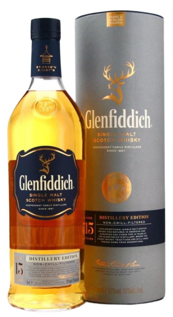 Glenfiddich 15年 51度 1L Glenfiddich 15 Year Old - Distillery Edition - 1L - Whisky
