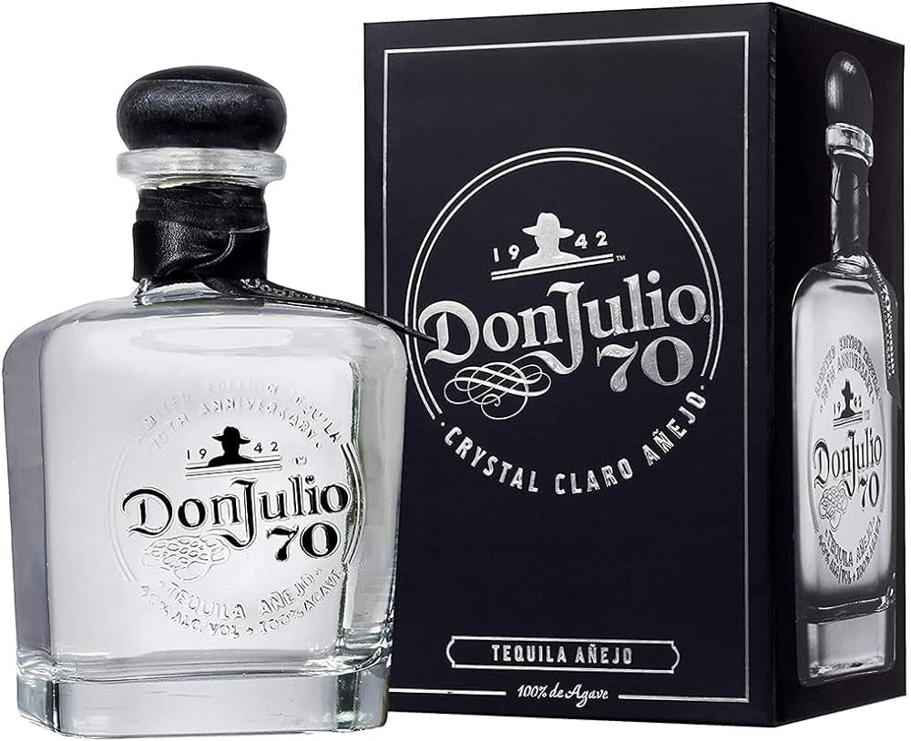 Don Julio 70 Cristalino Anejo Tequila 70cl, Threshers, Mexico