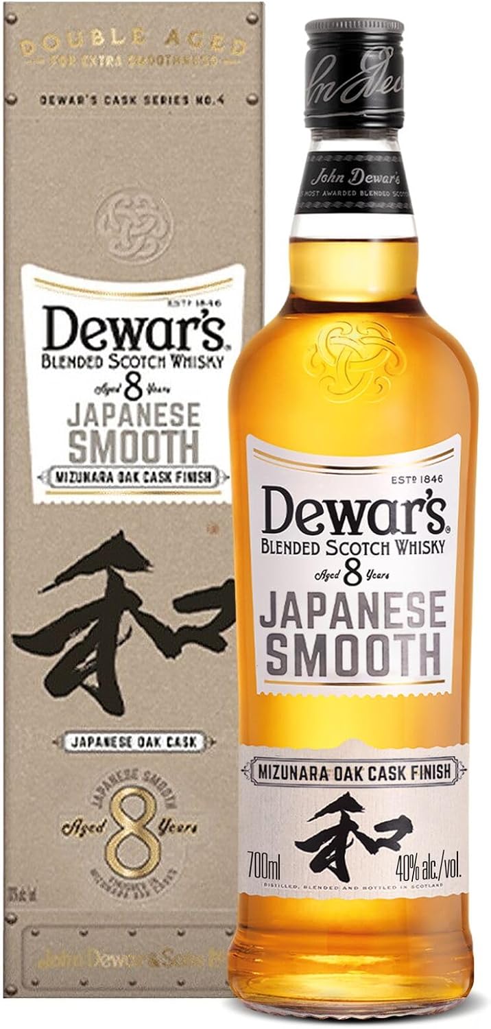 Dewar's Japanese Smooth 8 Year Old Blended Scotch Whisky 70cl
