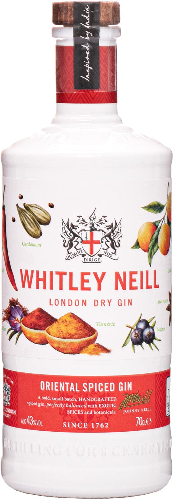Whitley Neill Oriental Spiced Gin Miniature 5cl