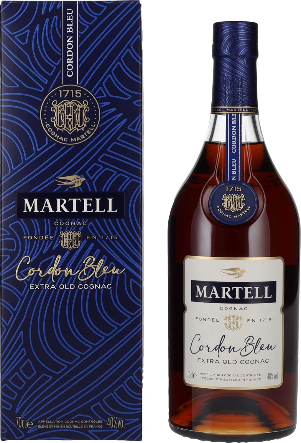 MARTELL Cordon Bleu 1715 コニャック 未開封 箱付き)MARTELL Cordon