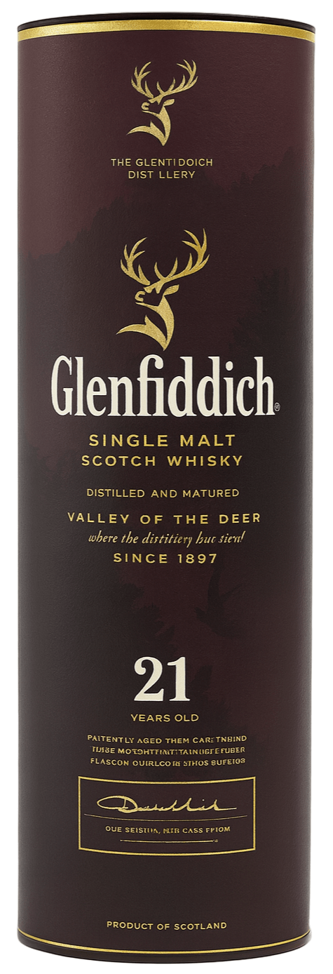 Glenfiddich 21 Year Old 70cl | Single Malt Scotch Whisky | Threshers