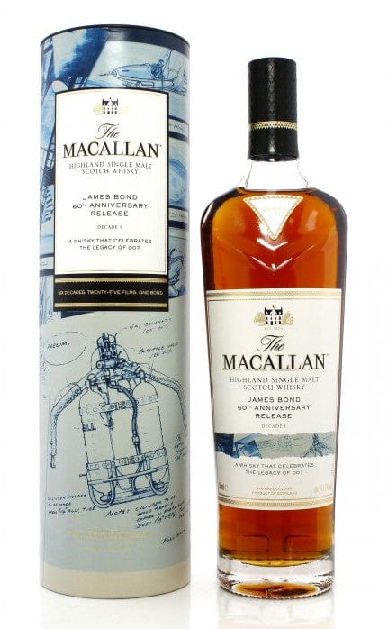 Macallan James Bond 60th Anniversary Release Decade I 70cl