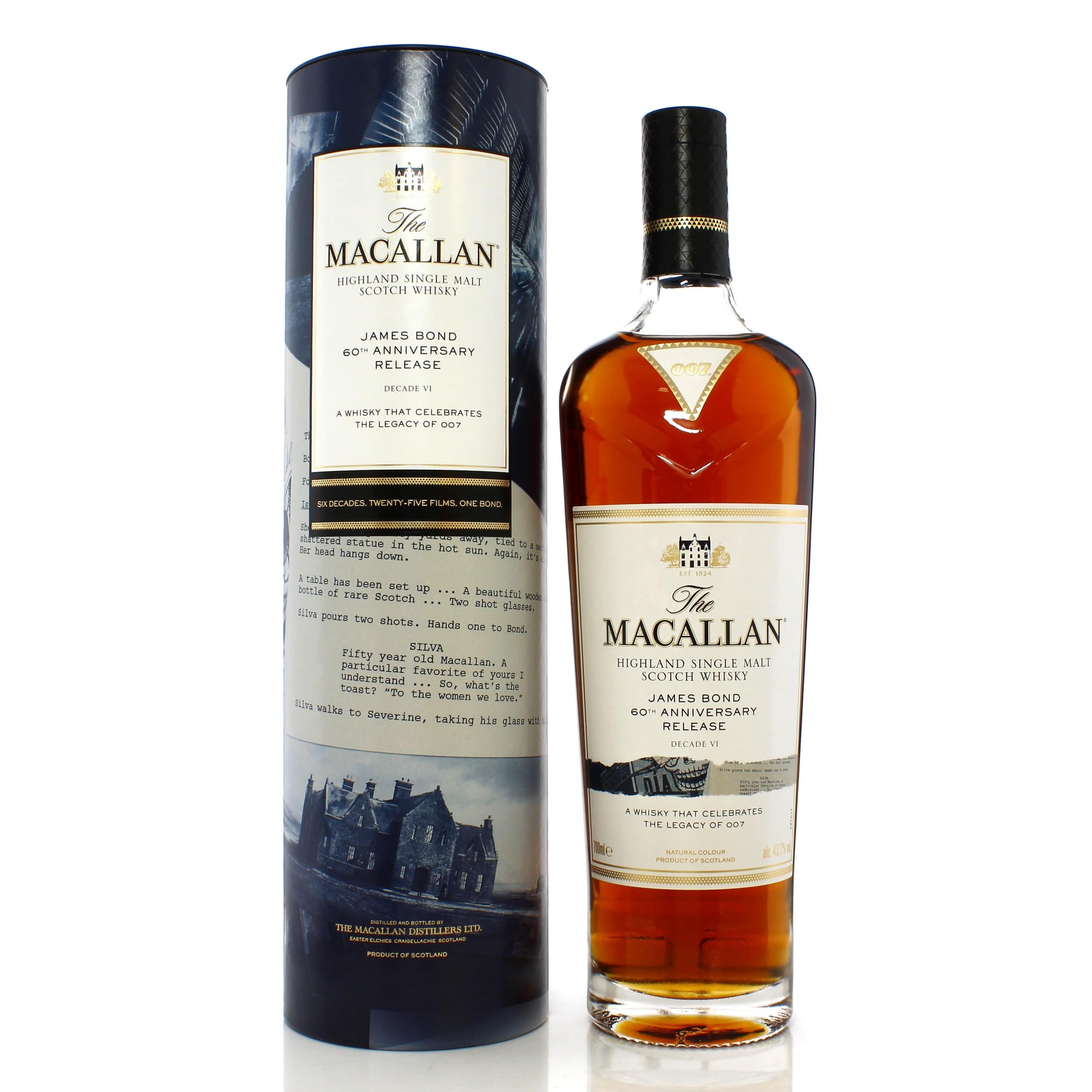 Macallan James Bond 60th Anniversary Release Decade Vi 70cl