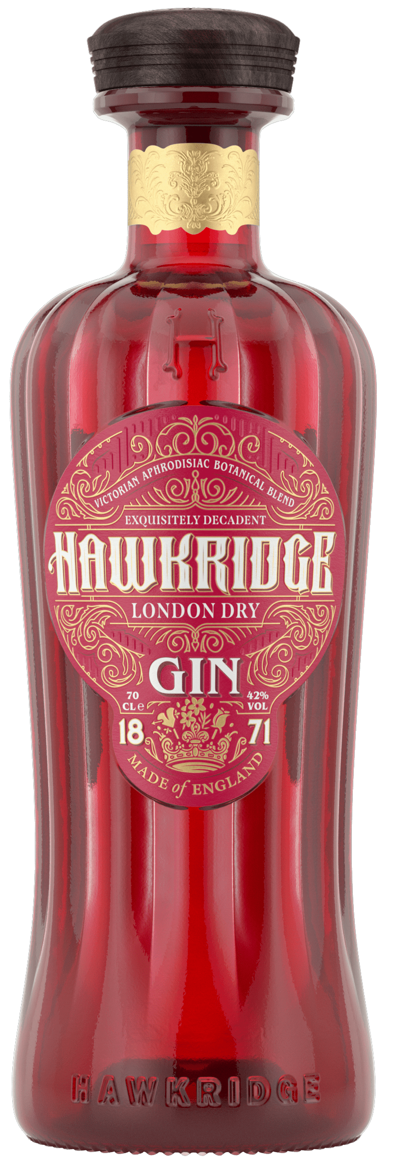 Hawkridge Victorian Aphrodisiac Blend London Dry Gin 70cl