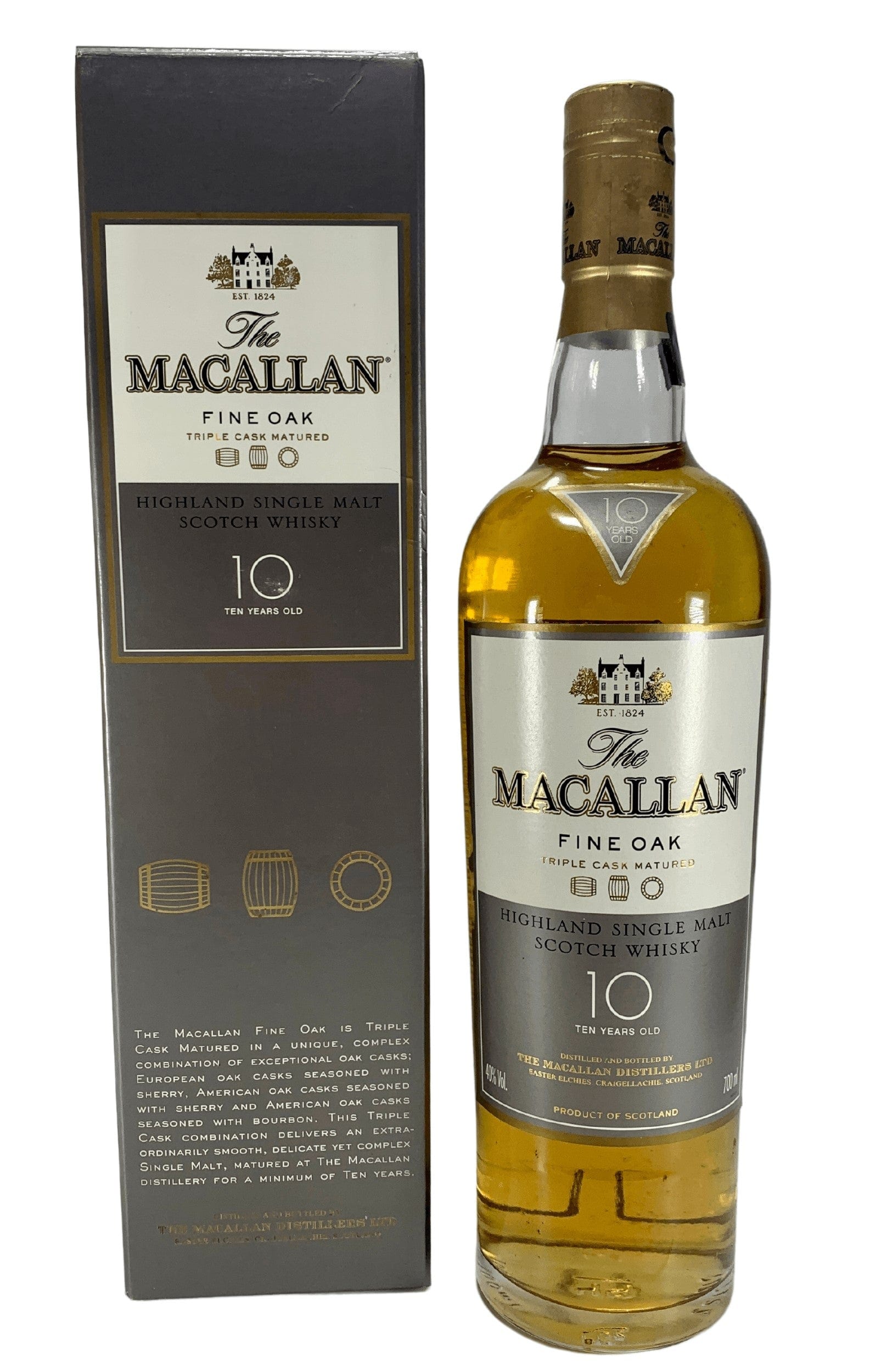 Macallan 10 Year Old Fine Oak 70cl, Threshers, Highland, United