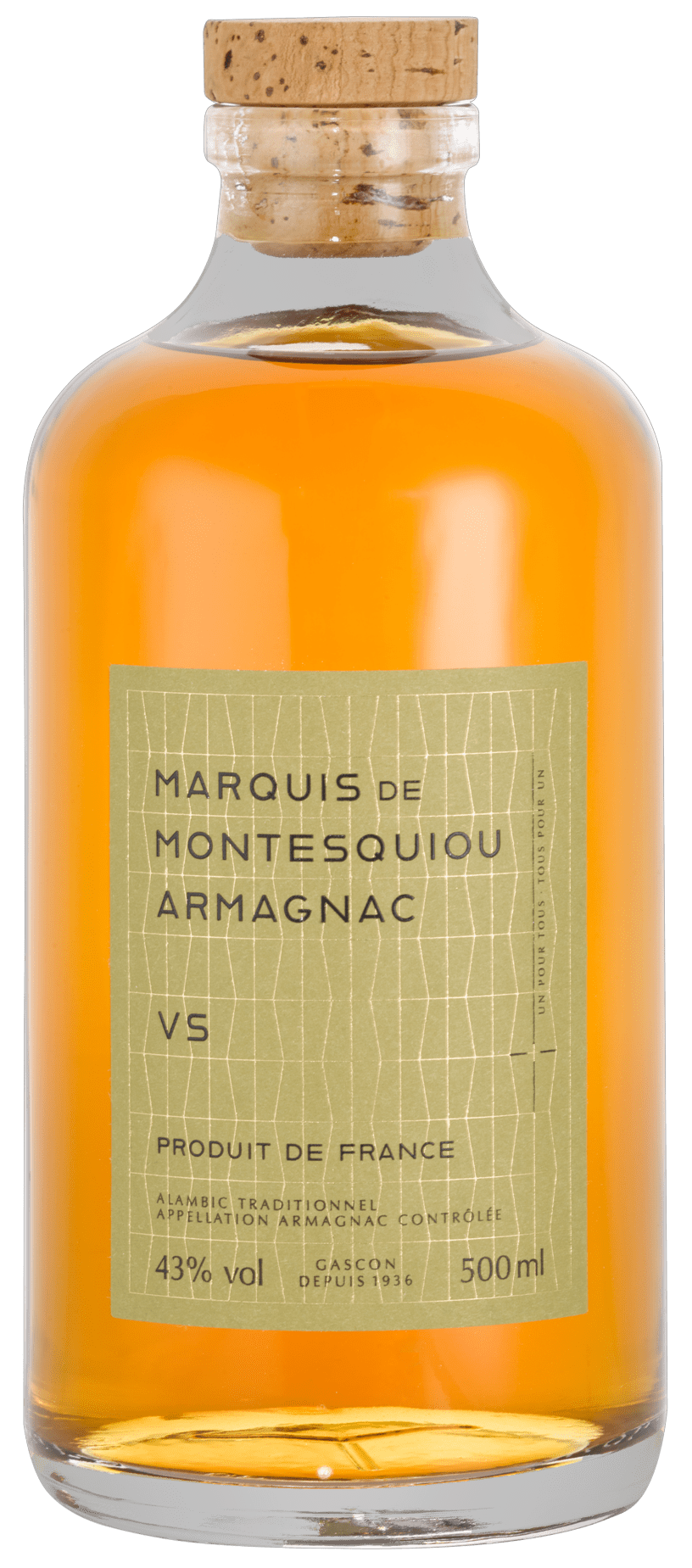 Marquis De Montesquiou Vs Armagnac 50cl, Threshers, France