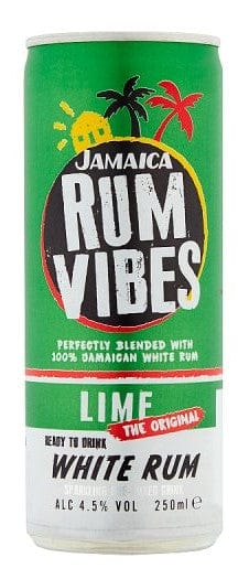 Jamaica Rum Vibes Rum & Lime 12x25cl