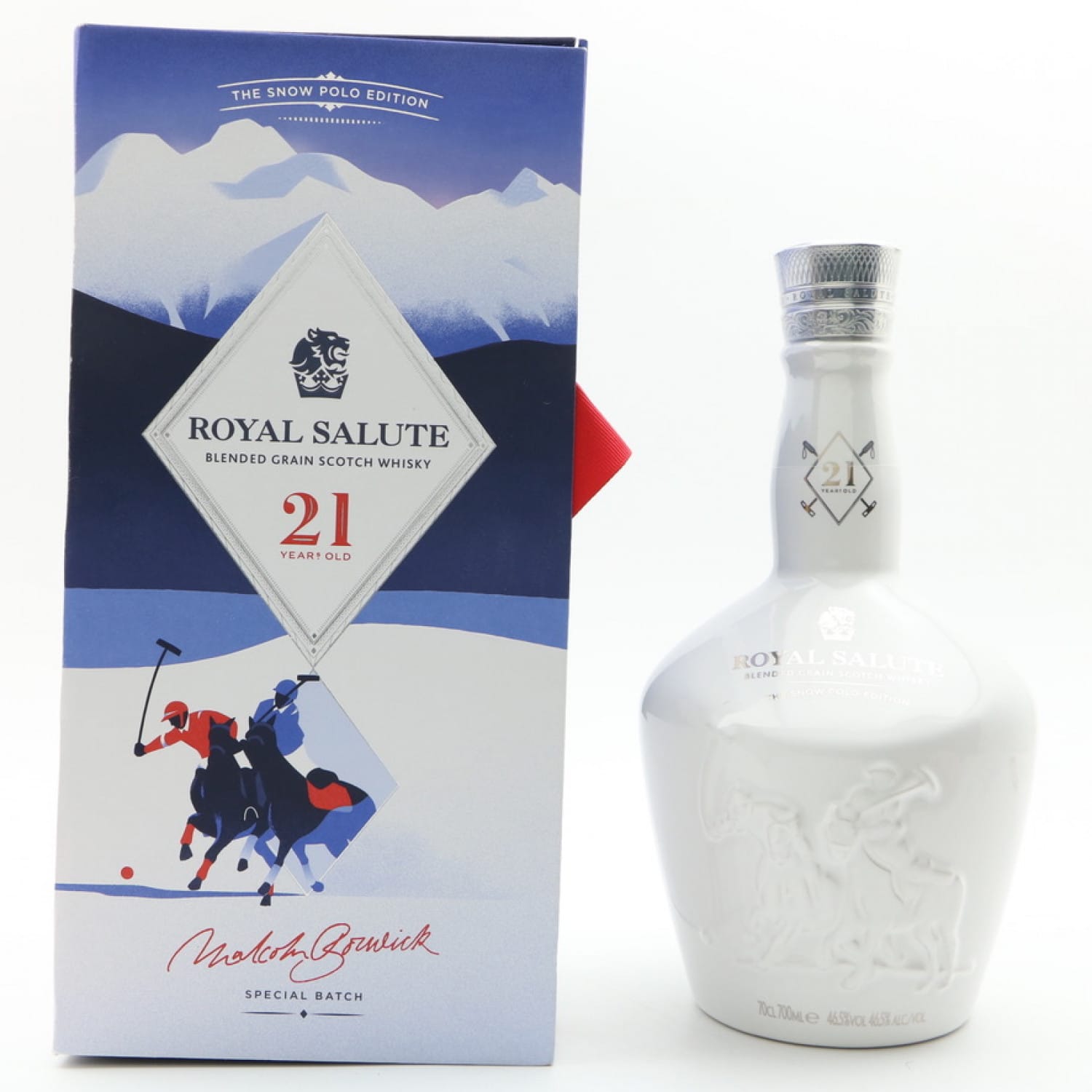  SALUTE 21年 スノーポロエディション Chivas Royal Salute 21 Year Old Snow Polo Limited Edition 70cl