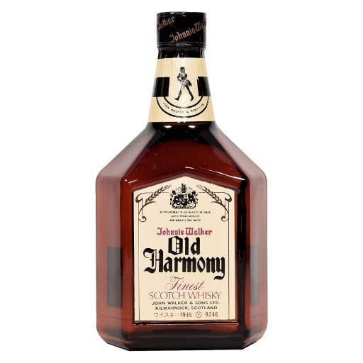 Johnnie Walker Old Harmony Blended Scotch Whisky BBot 1970s 75cl