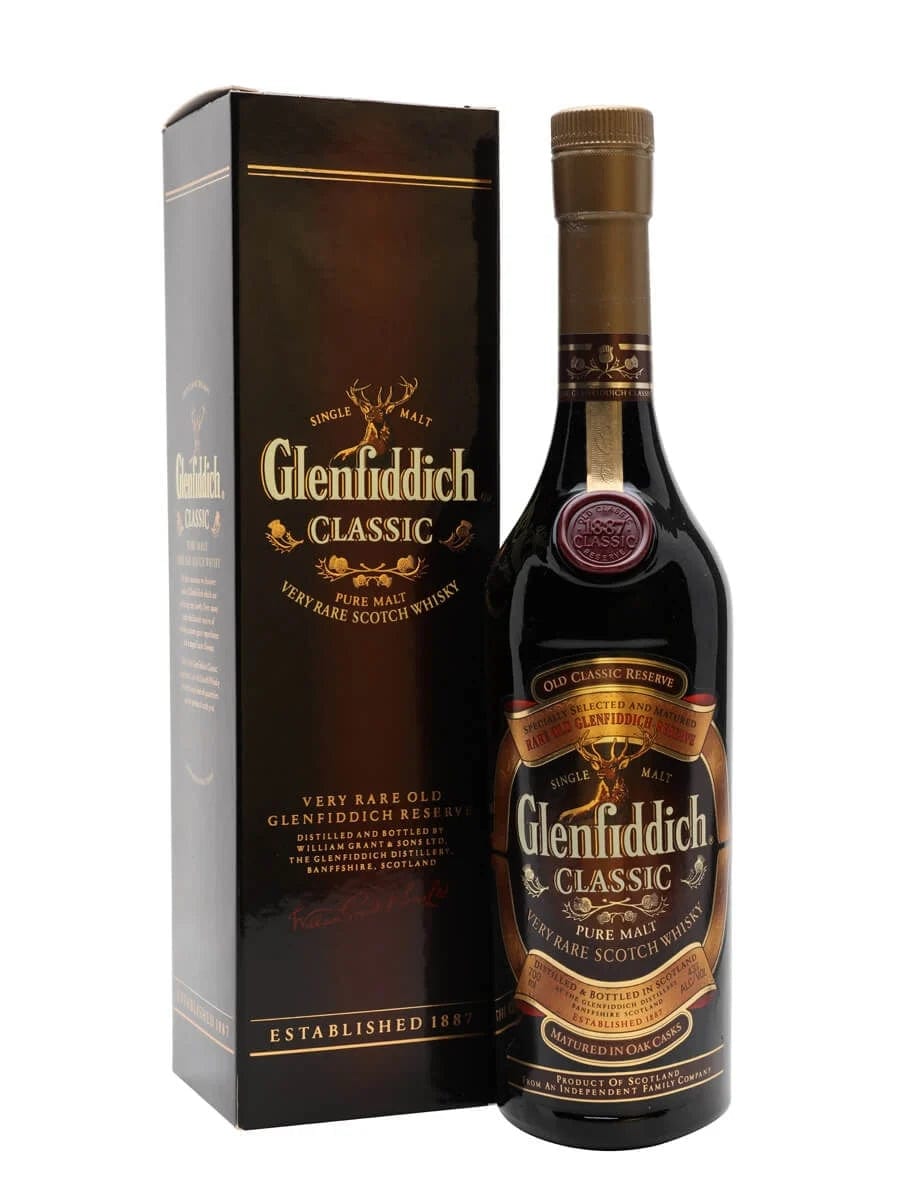ウイスキー Glenfiddich Rure Malt 1887 Glenfiddich - Special Reserve - First distilled on Christmas