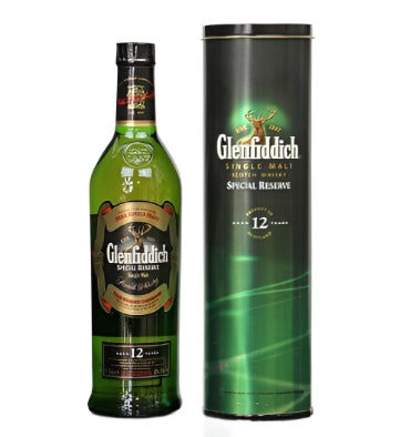 Glenfiddich 12 Years Old Special Reserve Gift Tube 70cl, Threshers
