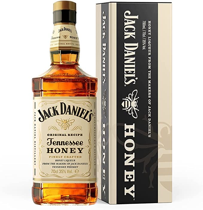 Jack Daniel's Tennessee Honey Liqueur Gift Tin Whiskey 70cl Threshers