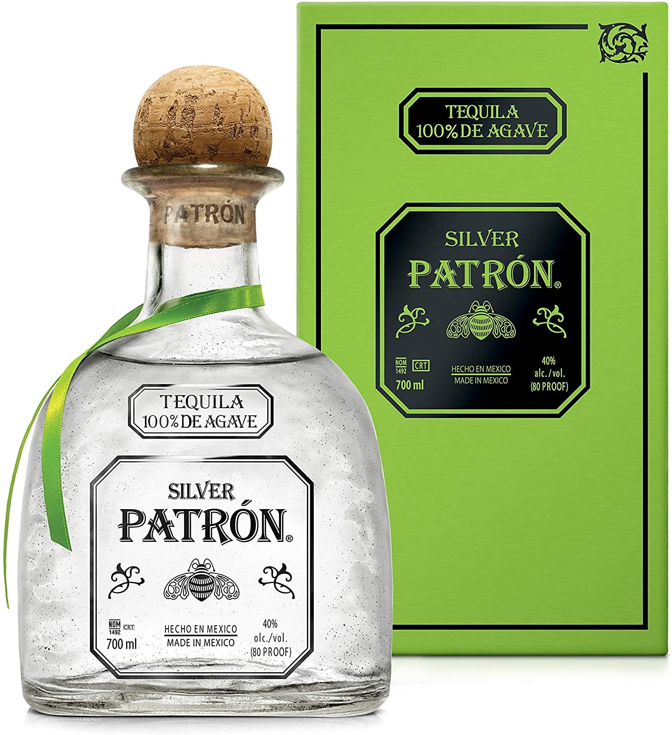 Patrón Silver Tequila Gift Box 70cl Threshers