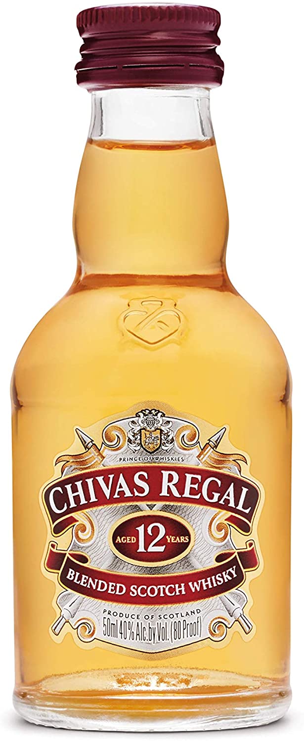 Chivas Regal - Blended Scotch Miniature 12 year old Whisky 5CL
