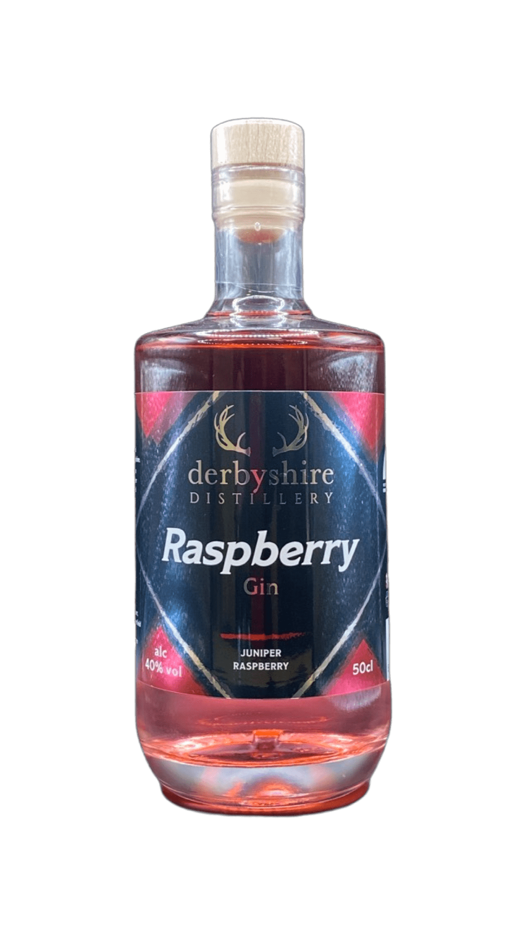 Derbyshire Distillery Raspberry Gin 50cl Threshers