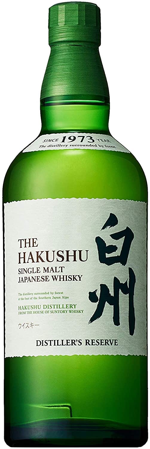 Hakushu Single Malt Japanese Whisky Distiller's Reserve 70cl