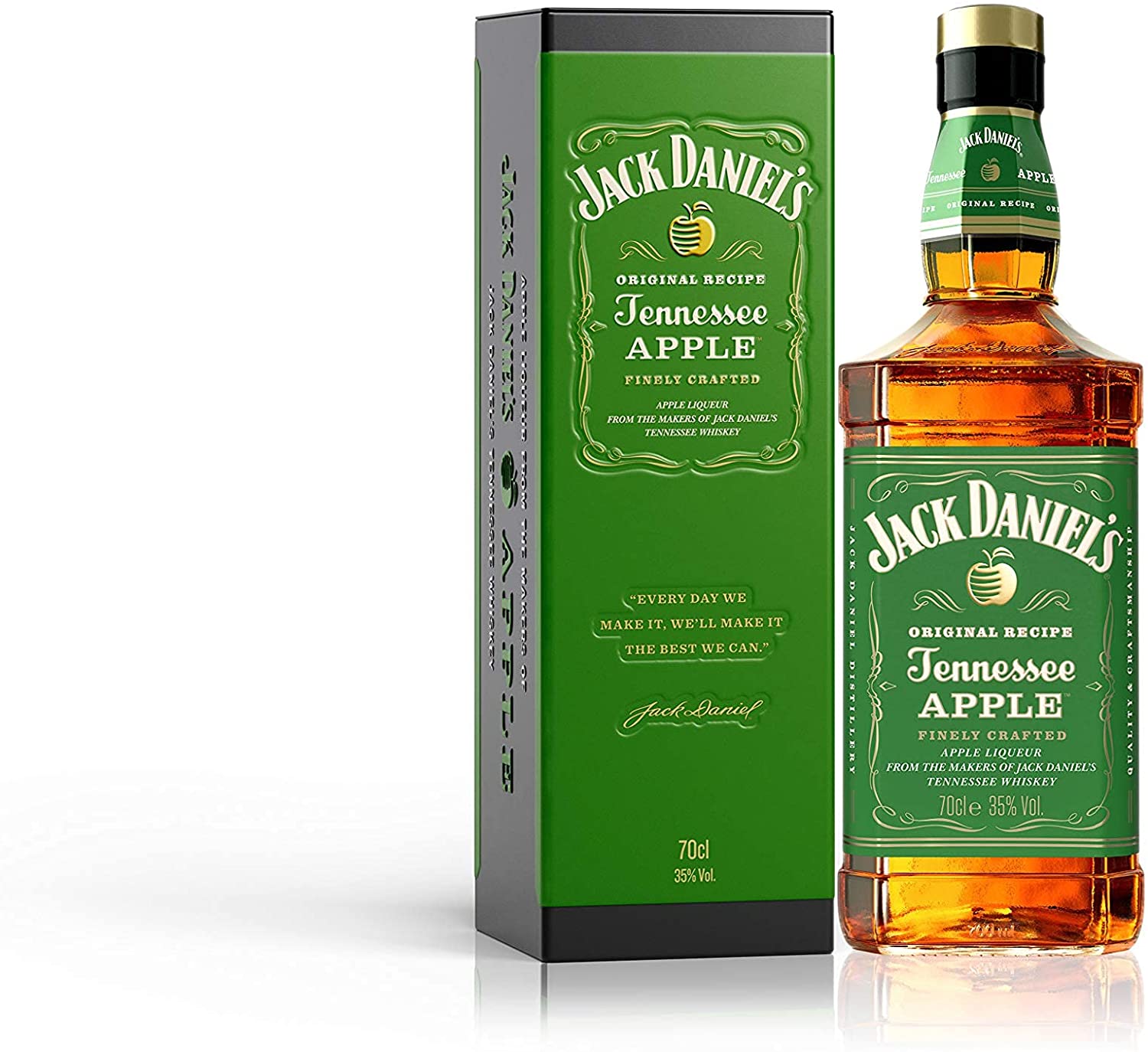 Jack Daniel's Tennessee Whiskey Blended with Apple Liqueur, 70cl