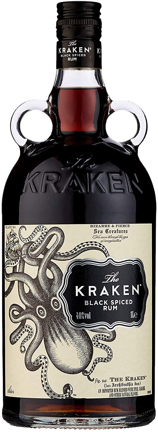 The Kraken Black Spiced Rum 1L