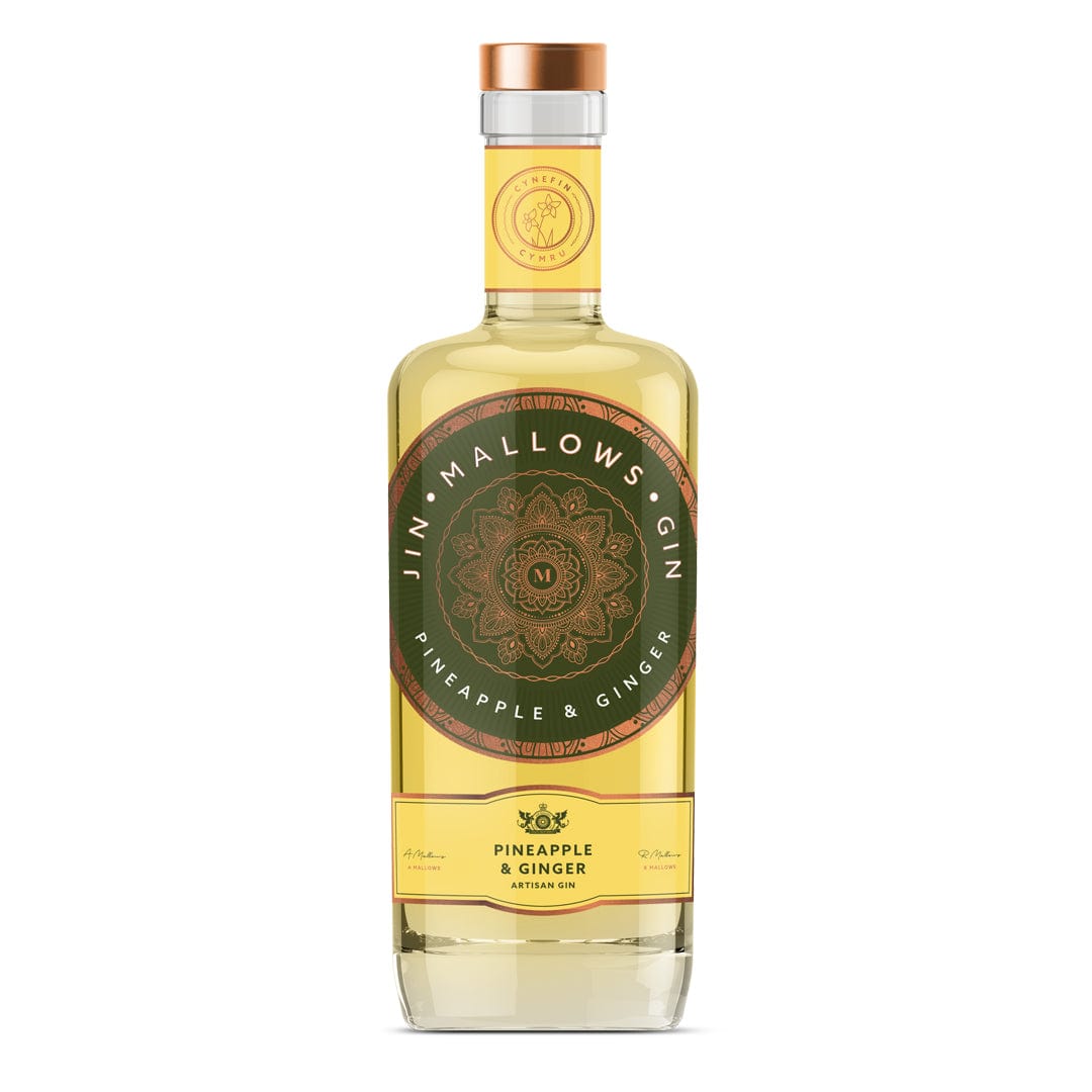 Mallows Pineapple & Ginger Gin 70cl Threshers
