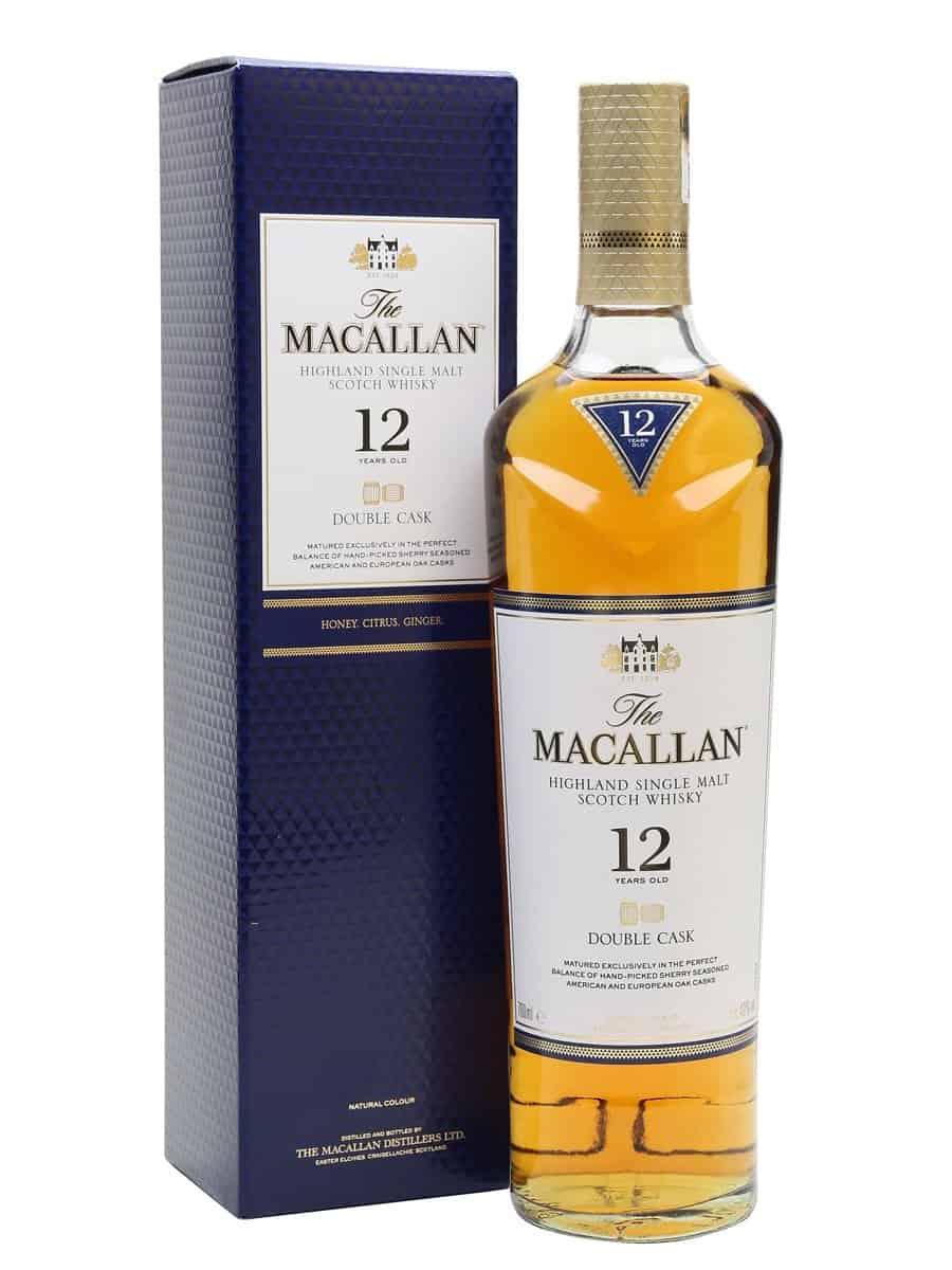 マッカラン　 MACALLAN 12 Years Old Double Cask Macallan Double Cask 12 Year Old Single Malt Whisky 70cl, Macallan