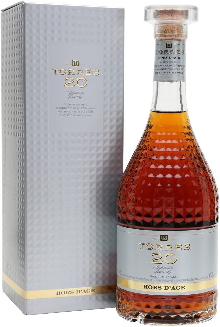 Torres 20 Hors d'Age Brandy 70cl – Threshers