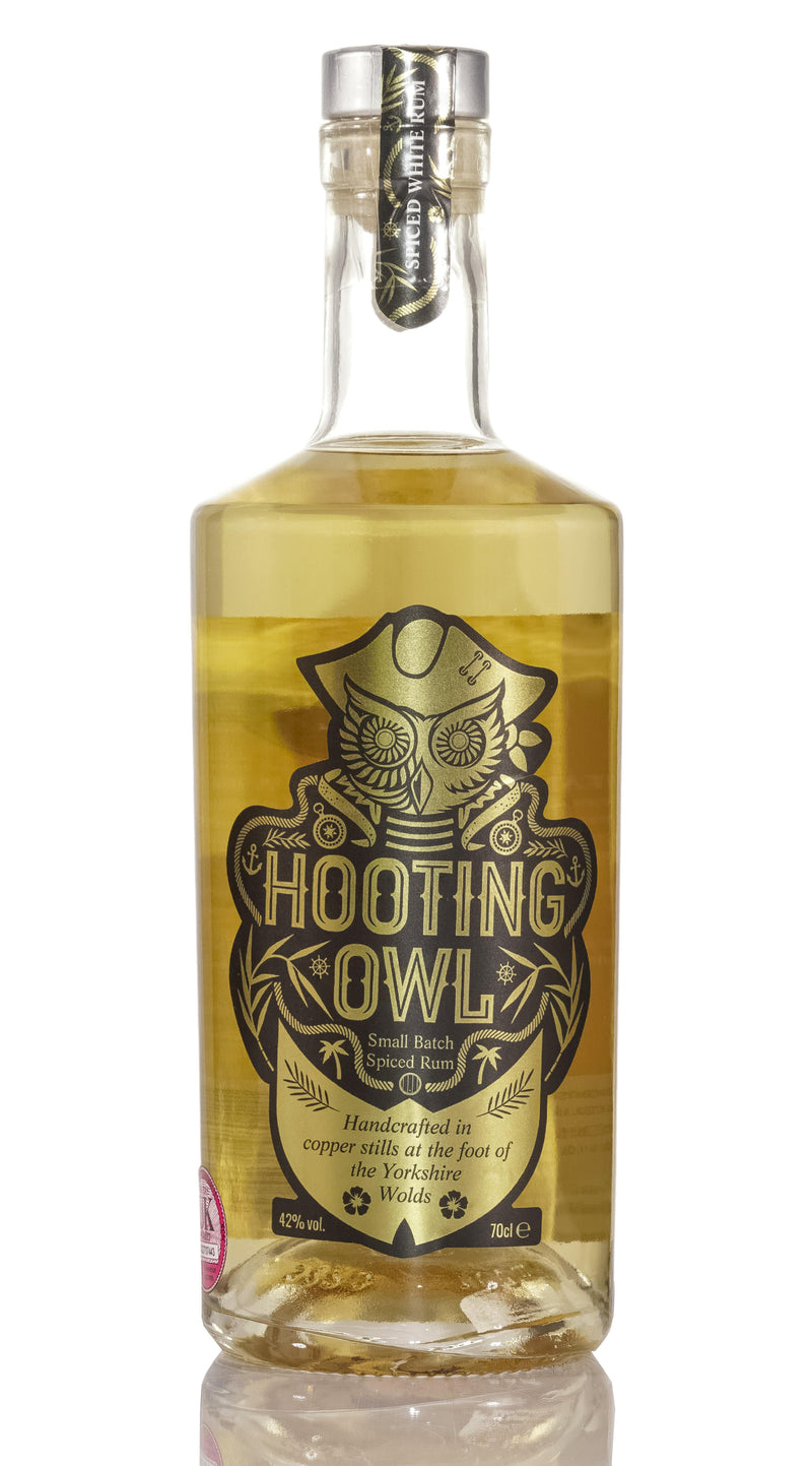 Hooting Owl Botanical Spiced White Rum 70cl