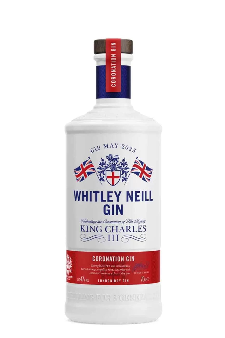 Whitley Neill Limited Edition King Charles III Coronation Gin 70cl