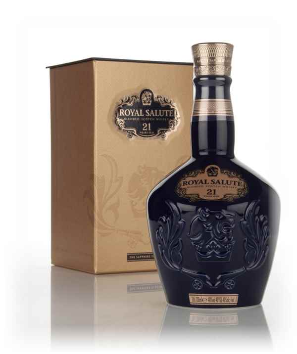 Royal Salute 21 Year Old Sapphire Flagon Scotch Whisky 70cl