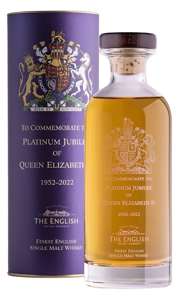 The English Royal Platinum Jubilee Whisky 70cl, Threshers, United