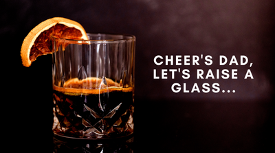 Cheer's Dad, let's raise a glass...