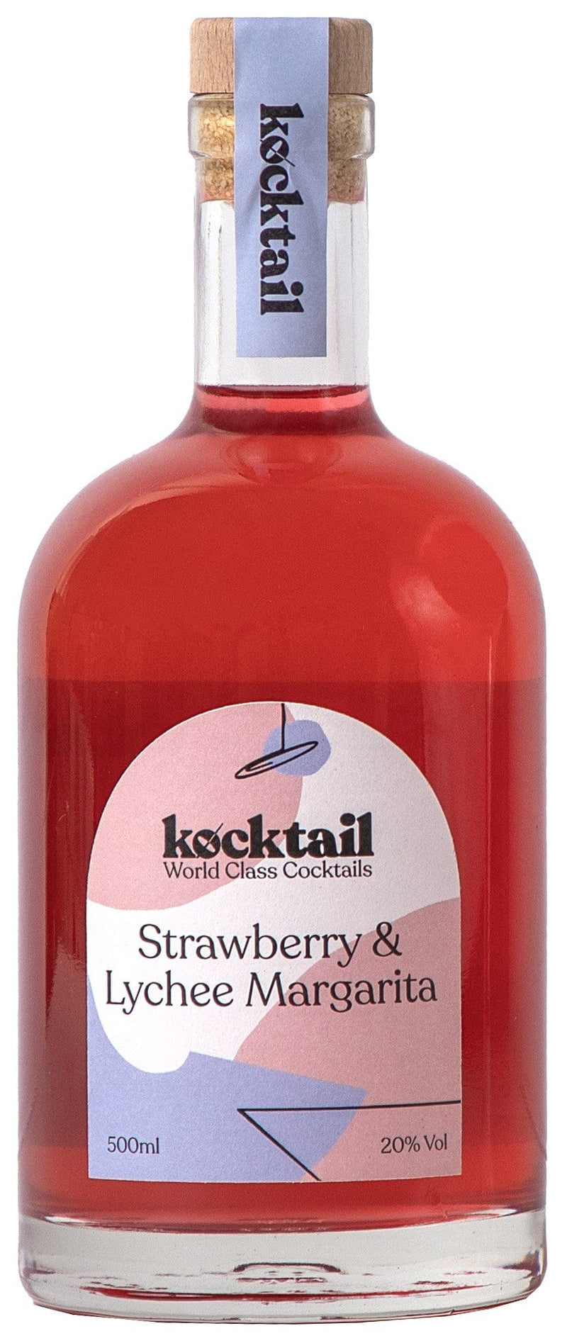 Kocktail Strawberry & Lychee Margarita 50cl