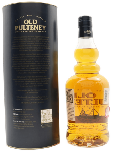Old Pulteney 17 Year Old Single Malt Scotch Whisky 70cl