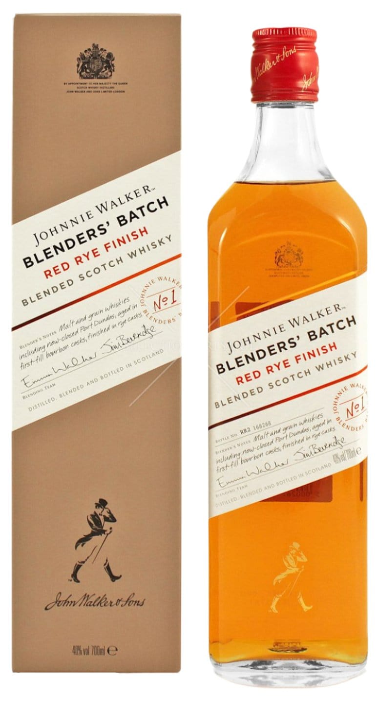 Johnnie Walker Blenders' Batch Red Rye Finish 70cl – Threshers