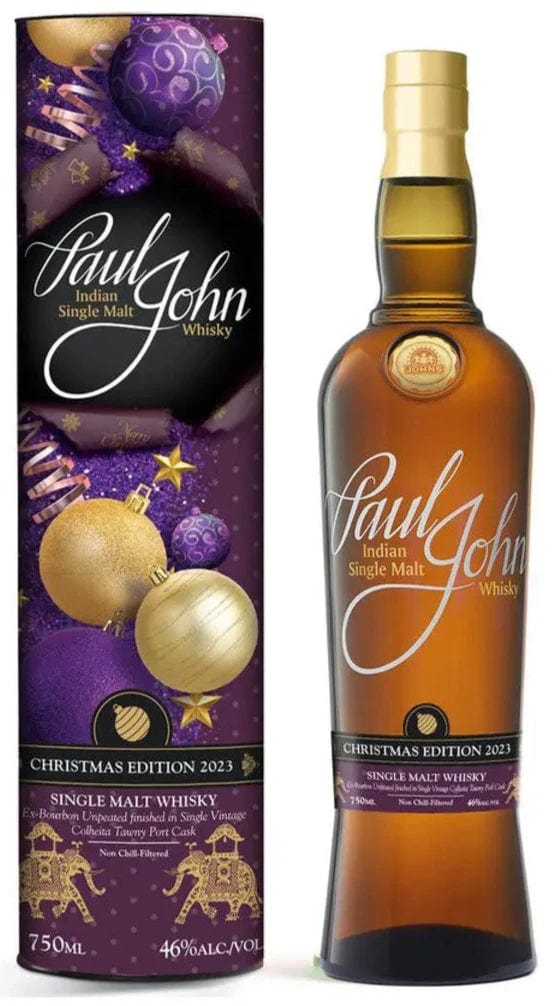 Paul John Christmas Edition 2023 Single Malt Indian Whisky 70cl