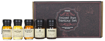 Drinks by the Dram Spiced Rum Tasting Set 5x3cl