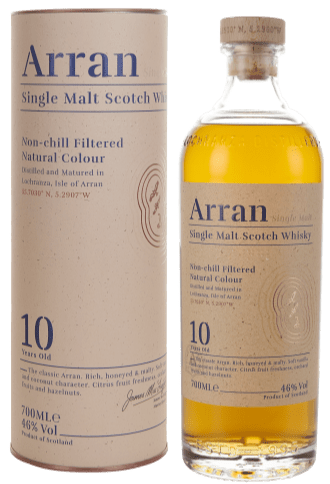 Arran 10 Year Old Single Malt Scotch Whisky 70cl