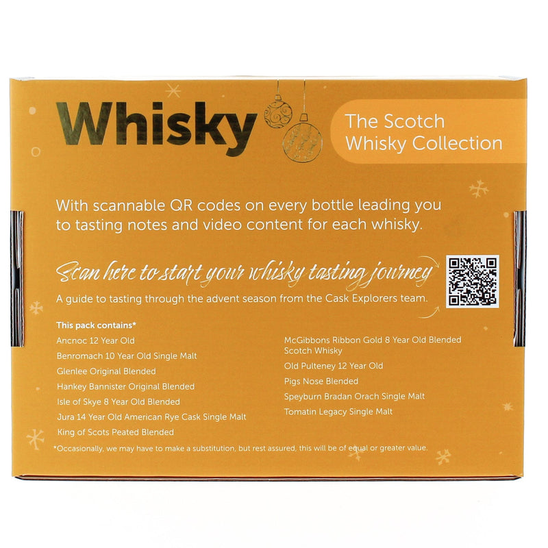 12 Day Scotch Whisky Advent Calendar 2023 12x3cl
