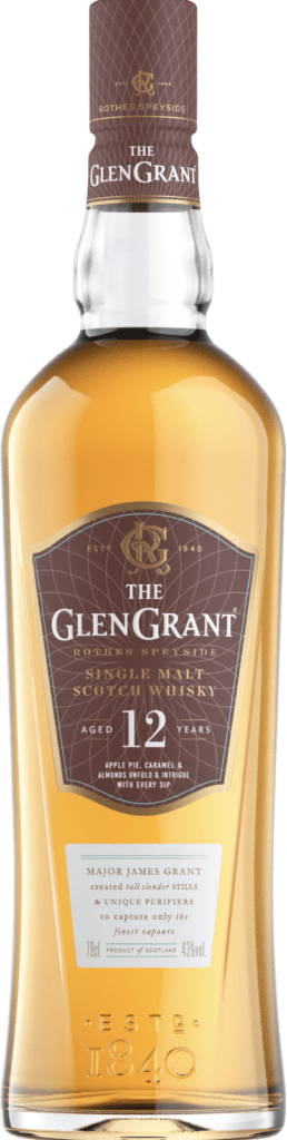 Glen Grant 12 Year Single Malt Scotch Whisky 70cl