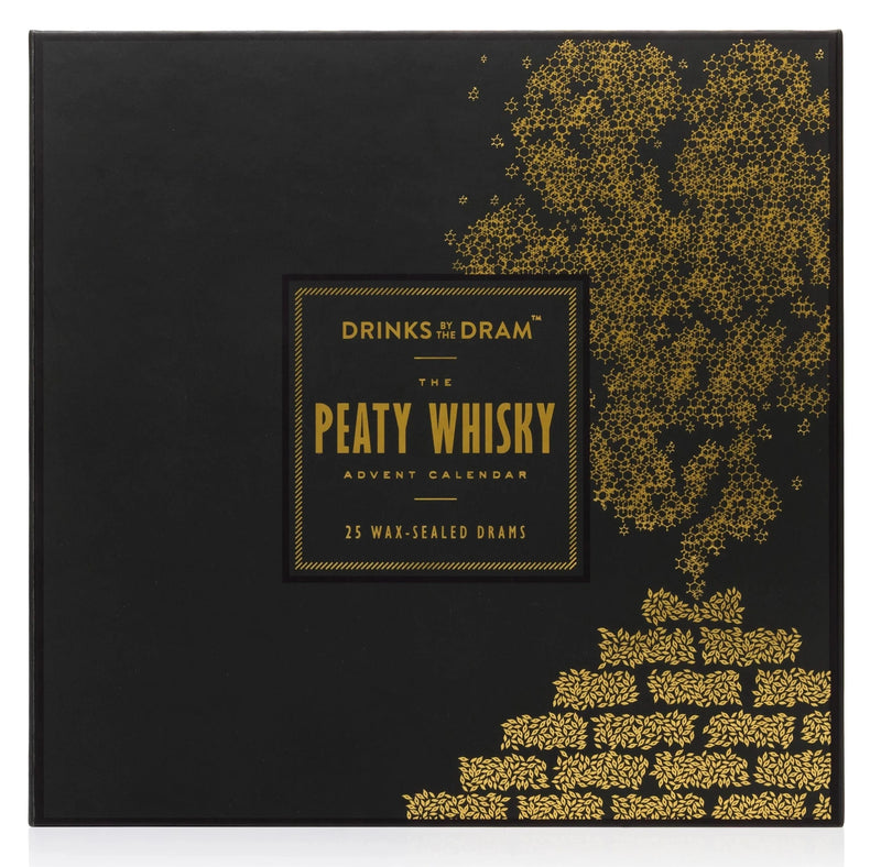 Drinks by the Dram 25 Day Peaty Whisky Advent Calendar 2024 25x3cl