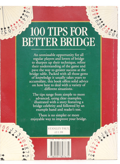 Macallan - 100 Tips For Better Bridge - Paul Mendelson