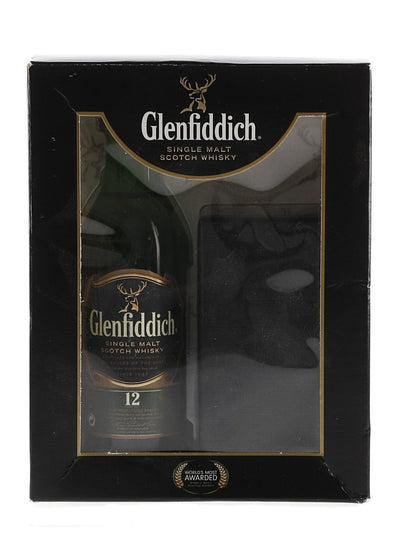 Glenfiddich 12 Year Old & Cufflinks Gift Set 5cl