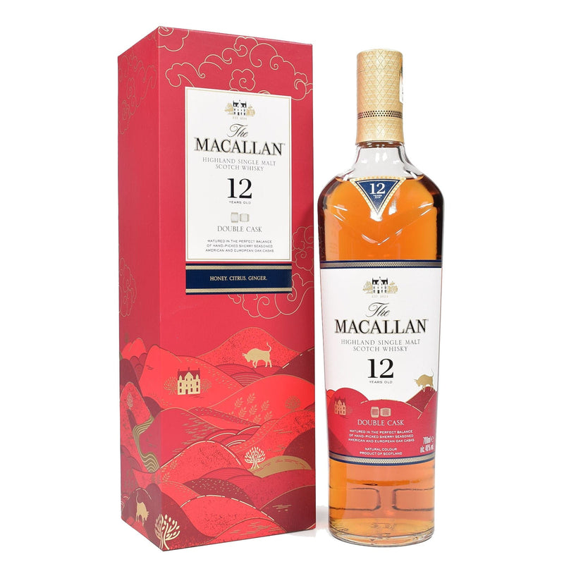Macallan 12 Year Old Double Cask Lunar Year of the Ox 2021 70cl