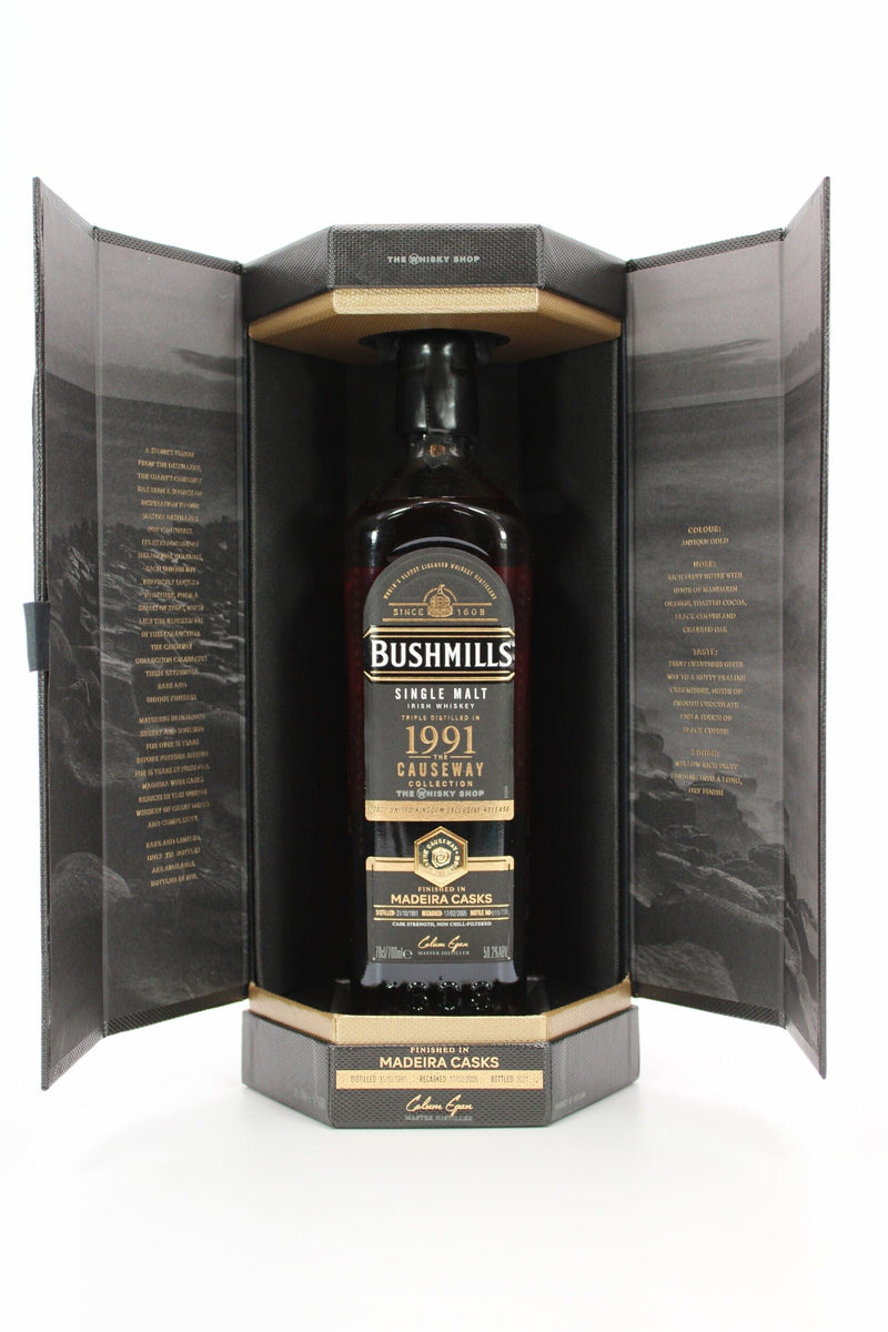 Bushmills 30 Year Old The Causeway Collection 1991 Madeira Cask Finish 70cl