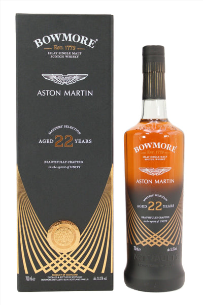 Bowmore 22 Year Old Limited Edition Aston Martin Single Malt Scotch Whisky 70cl