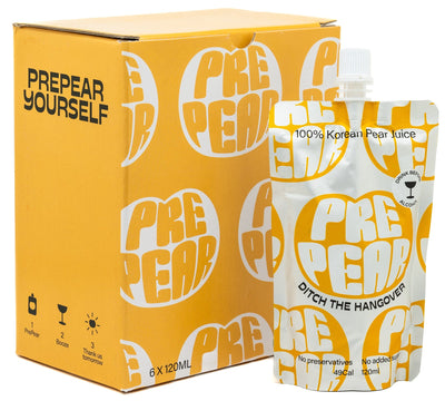 PrePear Korean Pear Juice 6x120ml