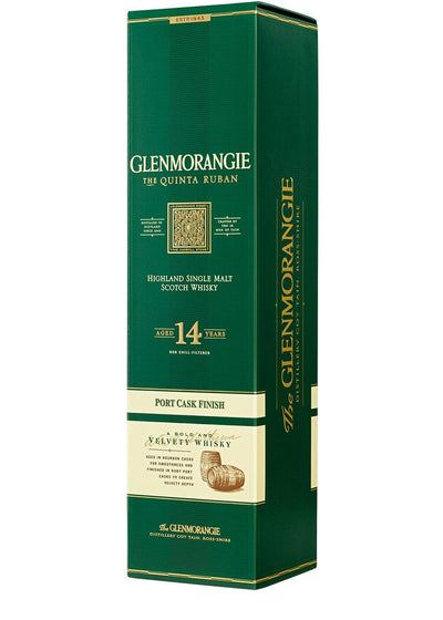 Glenmorangie The Quinta Ruban 14 Year Old Single Malt Scotch Whisky (Old Design) 70cl