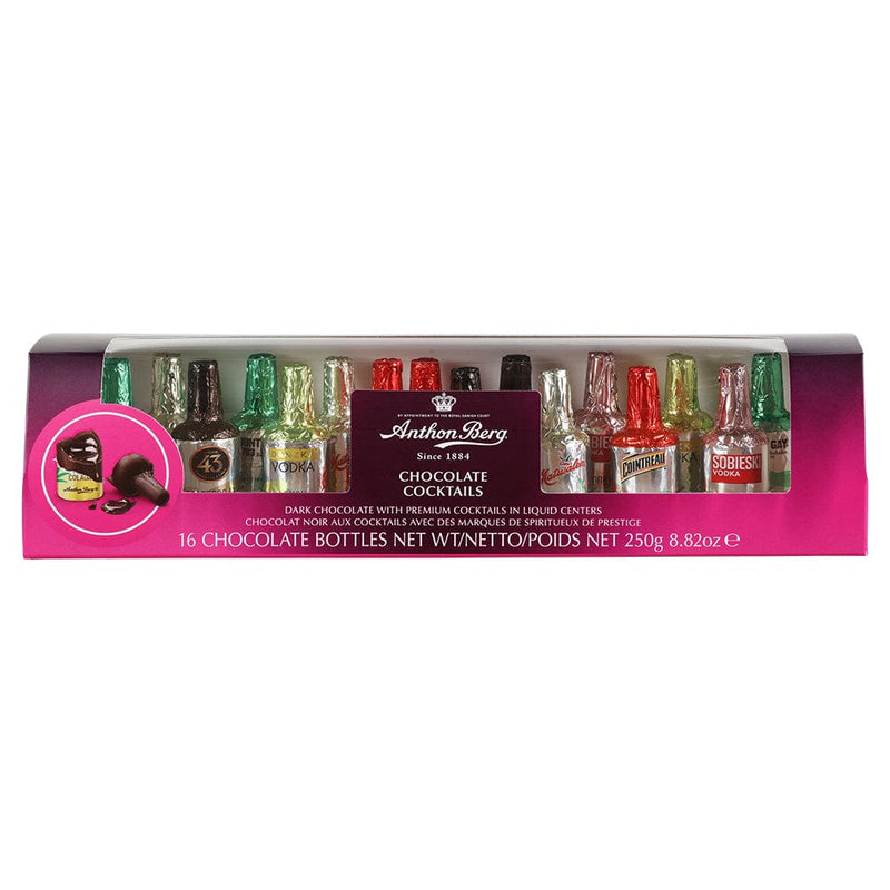 Anthon Berg Chocolate Cocktail Liqueurs 16 Pieces 250g